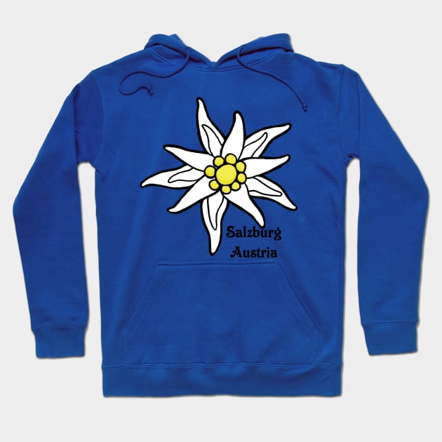 Edelweiss Salzburg Hoodie by HonuHoney